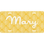 Tribal Diamond Front License Plate (Personalized)