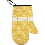 Tribal Diamond Oven Mitt (Personalized)