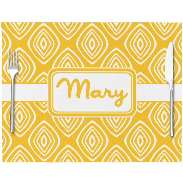 Tribal Diamond Placemat with Props