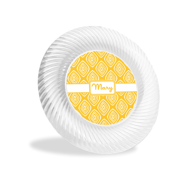 Custom Tribal Diamond Plastic Party Appetizer & Dessert Plates - 6" (Personalized)