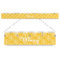 Tribal Diamond Plastic Ruler - 12" (Personalized)