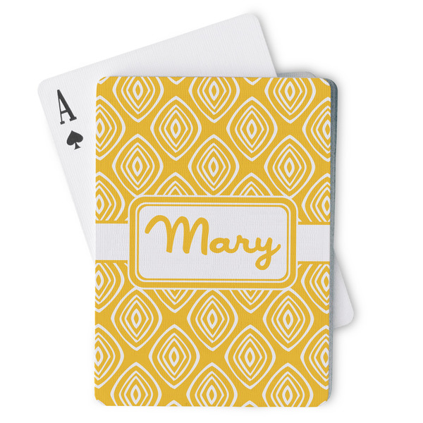 Custom Tribal Diamond Playing Cards (Personalized)