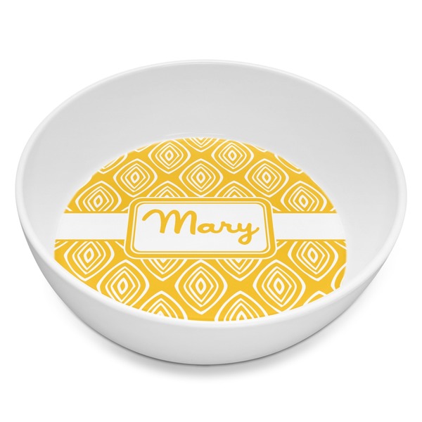 Custom Tribal Diamond Melamine Bowl - 8 oz (Personalized)