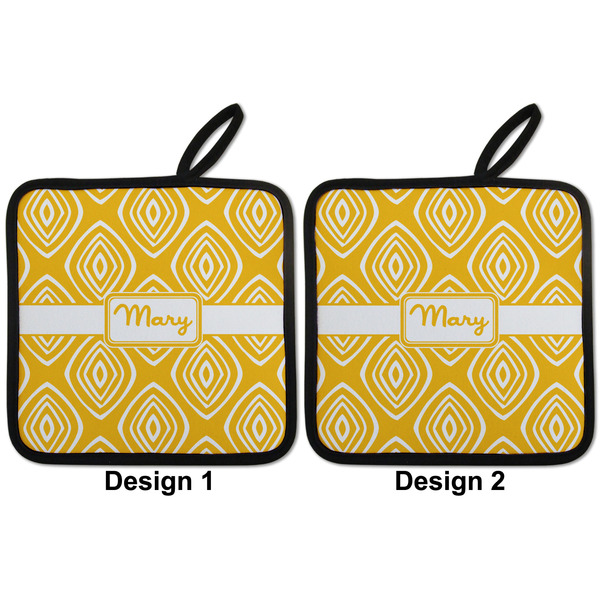 Tribal Diamond Pot Holders - Set of 2 APPROVAL