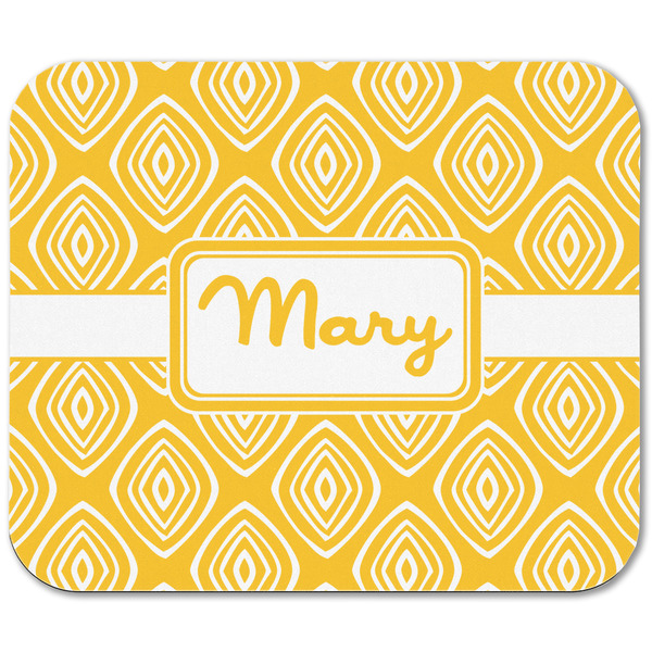 Tribal Diamond Rectangular Mouse Pad - APPROVAL