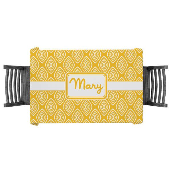 Custom Tribal Diamond Tablecloth - 58"x58" (Personalized)