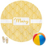Tribal Diamond Round Beach Towel (Personalized)
