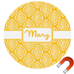 Tribal Diamond Car Magnet (Personalized)