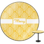 Tribal Diamond Round Table - 24" (Personalized)