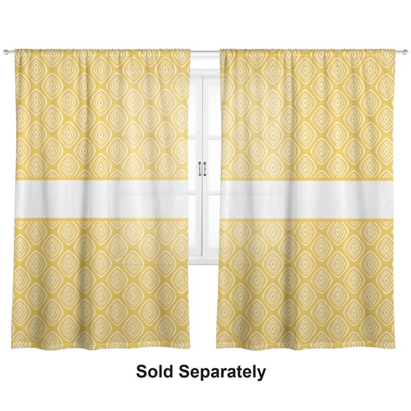 Tribal Diamond Sheer Curtains