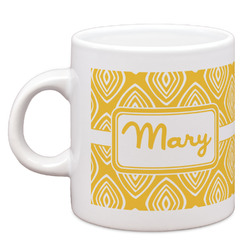 Tribal Diamond Espresso Cup (Personalized)