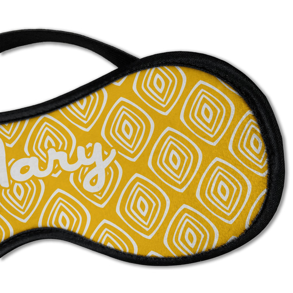 Tribal Diamond Sleeping Eye Mask - DETAIL Large