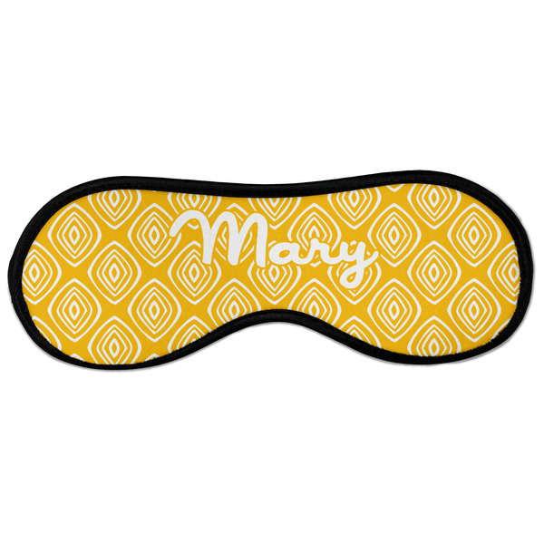 Tribal Diamond Sleeping Eye Mask - Front Large