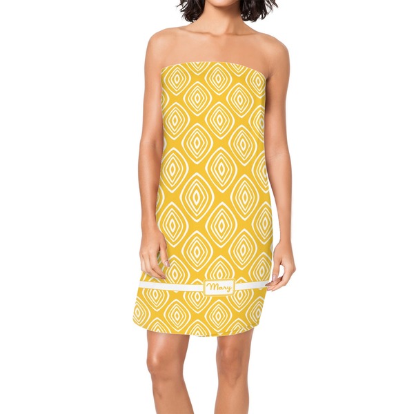 Custom Tribal Diamond Spa / Bath Wrap (Personalized)