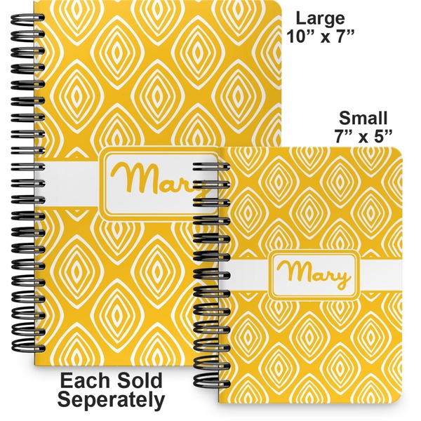 Tribal Diamond Spiral Journal - Comparison