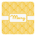 Tribal Diamond Square Decal - Large (Personalized)