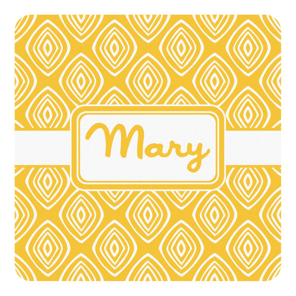 Custom Tribal Diamond Square Decal (Personalized)