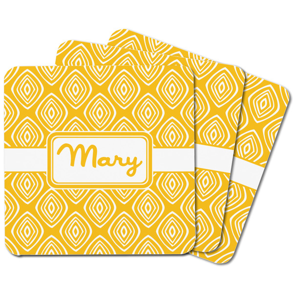 Tribal Diamond Square Fridge Magnet - MAIN