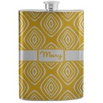 Tribal Diamond Stainless Steel Flask (Personalized)