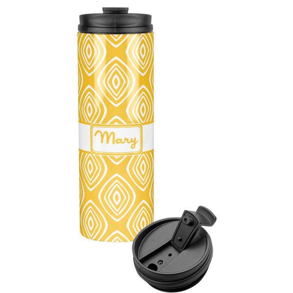 Custom Tribal Diamond Stainless Steel Skinny Tumbler (Personalized)
