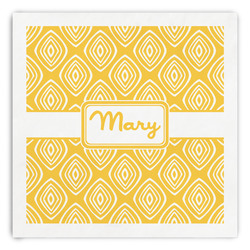 Tribal Diamond Paper Dinner Napkins (Personalized)