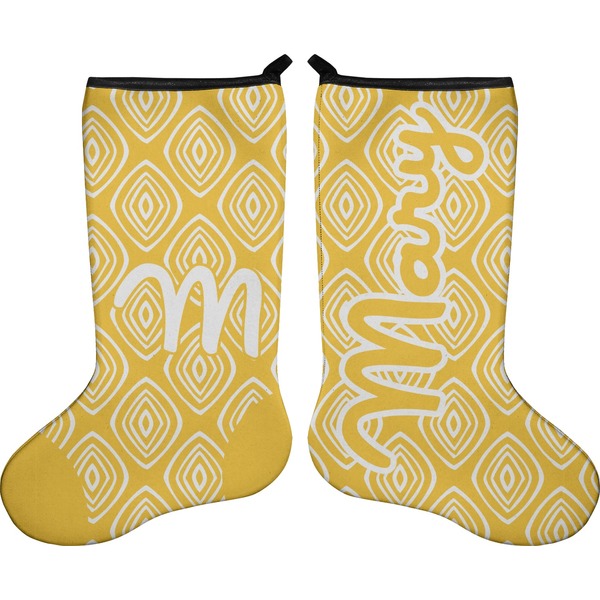 Tribal Diamond Stocking - Double-Sided - Approval