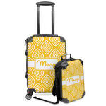 Tribal Diamond Kids 2-Piece Luggage Set - Suitcase & Backpack (Personalized)