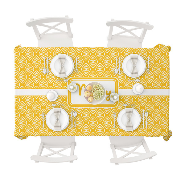 Tribal Diamond Tablecloths (58"x102") - TOP VIEW