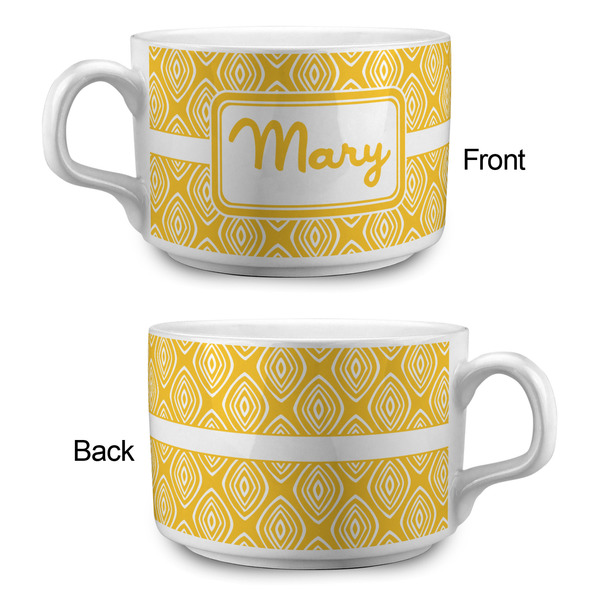 Tribal Diamond Tea Cup - Single Apvl