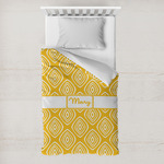 Tribal Diamond Toddler Duvet Cover w/ Name or Text