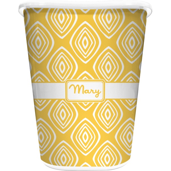 Custom Tribal Diamond Waste Basket (Personalized)