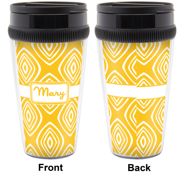Tribal Diamond Travel Mug Approval (Personalized)