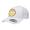 Tribal Diamond Trucker Hat - White (Personalized)