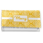 Tribal Diamond Vinyl Checkbook Cover (Personalized)