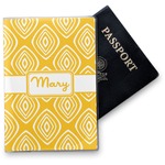 Tribal Diamond Vinyl Passport Holder (Personalized)