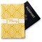 Tribal Diamond Vinyl Passport Holder (Personalized)