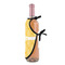 Tribal Diamond Wine Bottle Apron - DETAIL WITH CLIP ON NECK