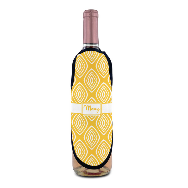 Tribal Diamond Wine Bottle Apron - IN CONTEXT