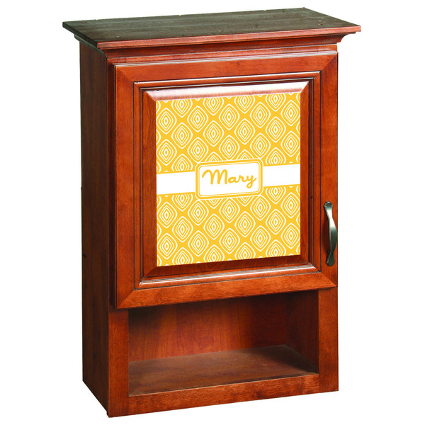Tribal Diamond Wooden Cabinet Decal (Medium)