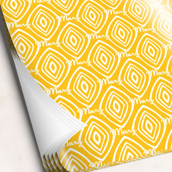 Tribal Diamond Wrapping Paper Sheets (Personalized)