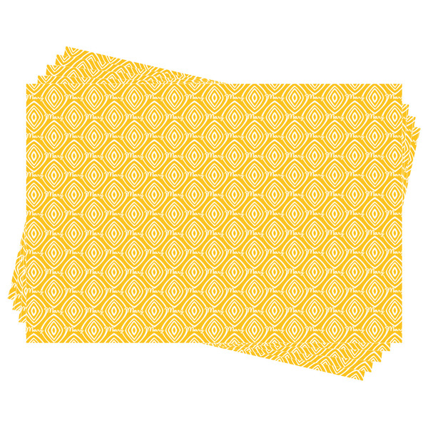 Tribal Diamond Wrapping Paper - Front & Back - Sheets Approval