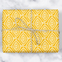 Tribal Diamond Wrapping Paper (Personalized)