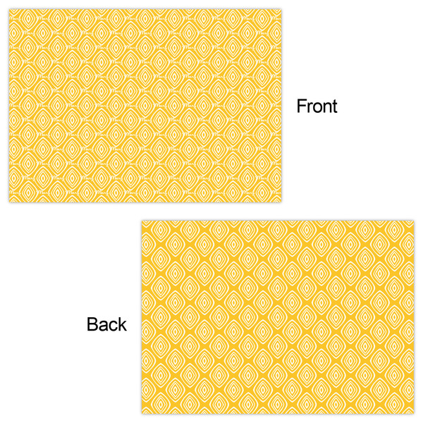 Tribal Diamond Wrapping Paper Sheet - Double Sided - Front & Back