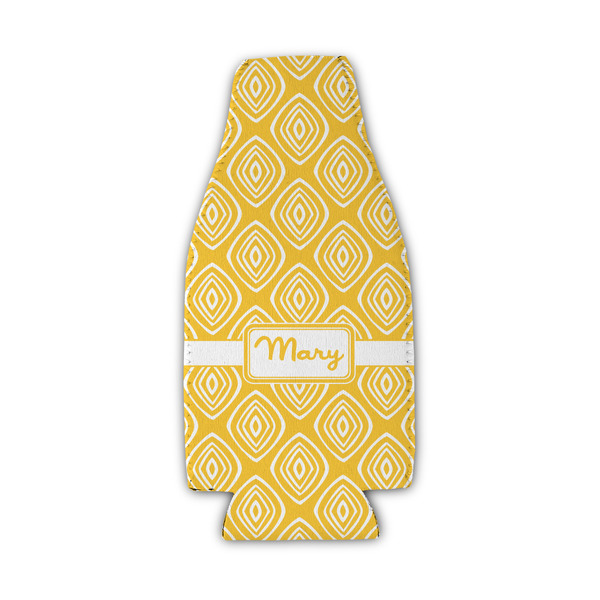 Custom Tribal Diamond Zipper Bottle Cooler (Personalized)