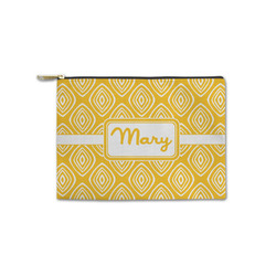 Tribal Diamond Zipper Pouch - Small - 8.5"x6" (Personalized)