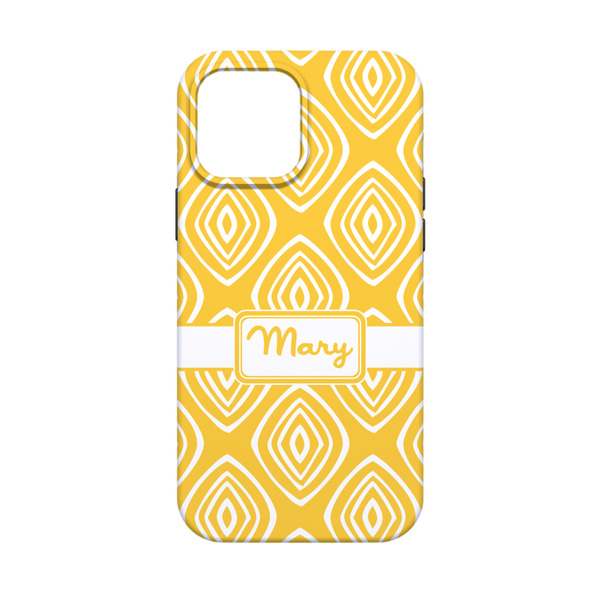 Tribal Diamond iPhone 13 Mini Tough Case - Back
