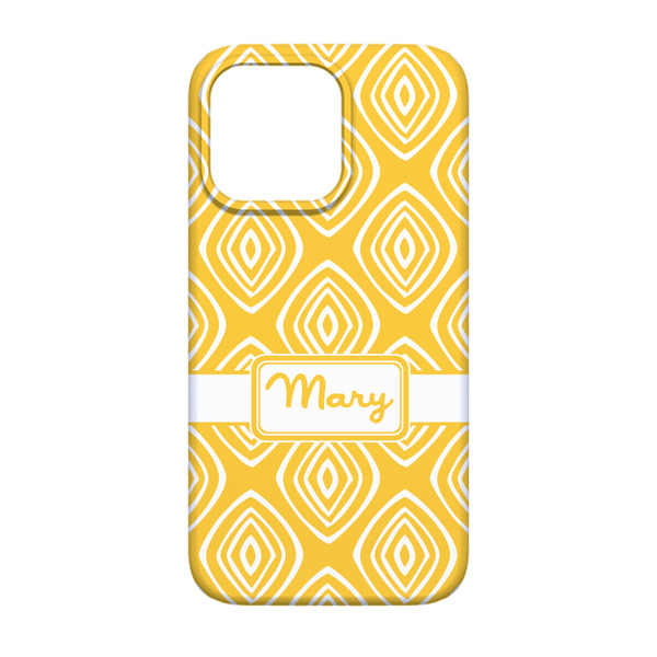 Tribal Diamond iPhone 13 Pro Case - Back