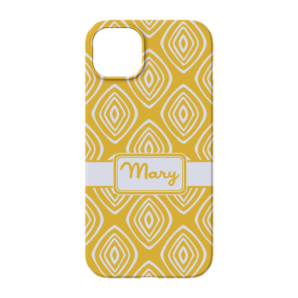 Tribal Diamond iPhone 14 Case - Back