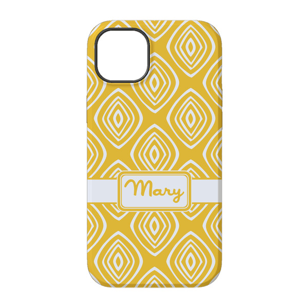 Tribal Diamond iPhone 14 Pro Tough Case - Back