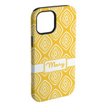 Tribal Diamond iPhone Case - Rubber Lined - iPhone 15 Pro Max (Personalized)